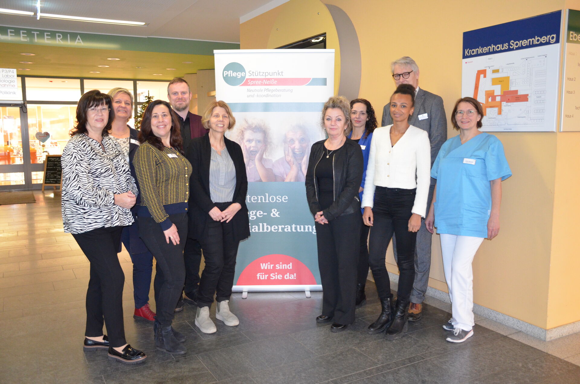 Pflegestützpunkt Spree-Neiße eröffnet neuen Beratungsstandort am Krankenhaus Spremberg