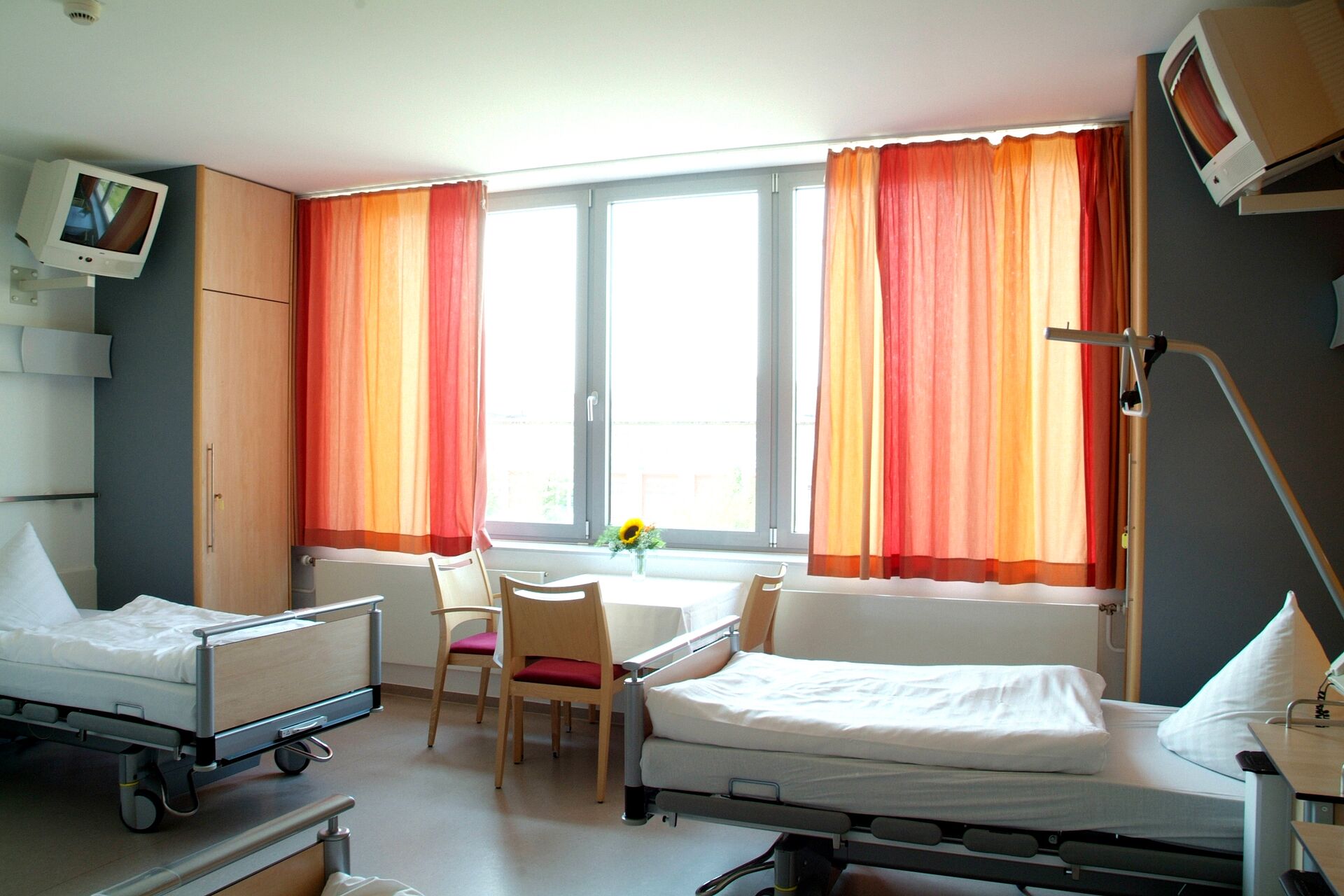 Zimmer im Krankenhaus Spremberg
