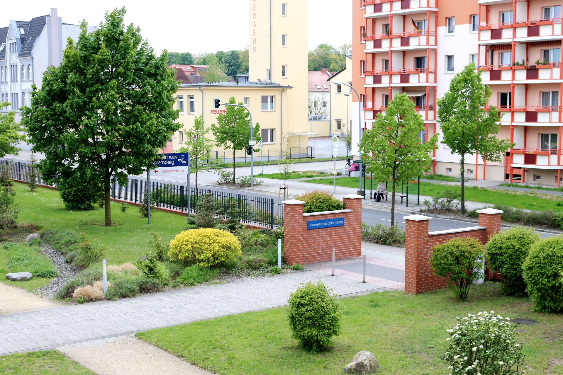 Zufriedene Patienten im Krankenhaus Spremberg