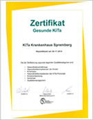 Zertifikat - KinderSpielGarten